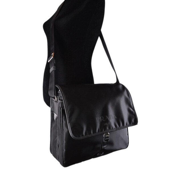 mens crossbody bag black