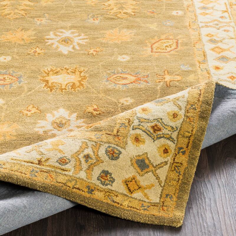 Copper Grove Harrat Hand-Tufted Bordered Wool Rug