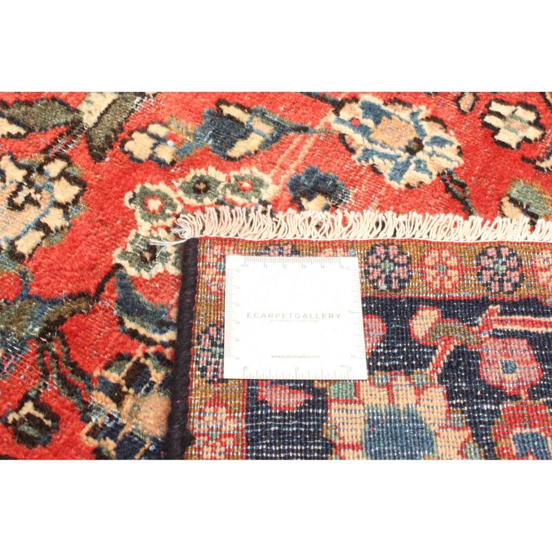 ECARPETGALLERY Hand-knotted Antalya Vintage Red Wool Rug - 4'3 x 6'6