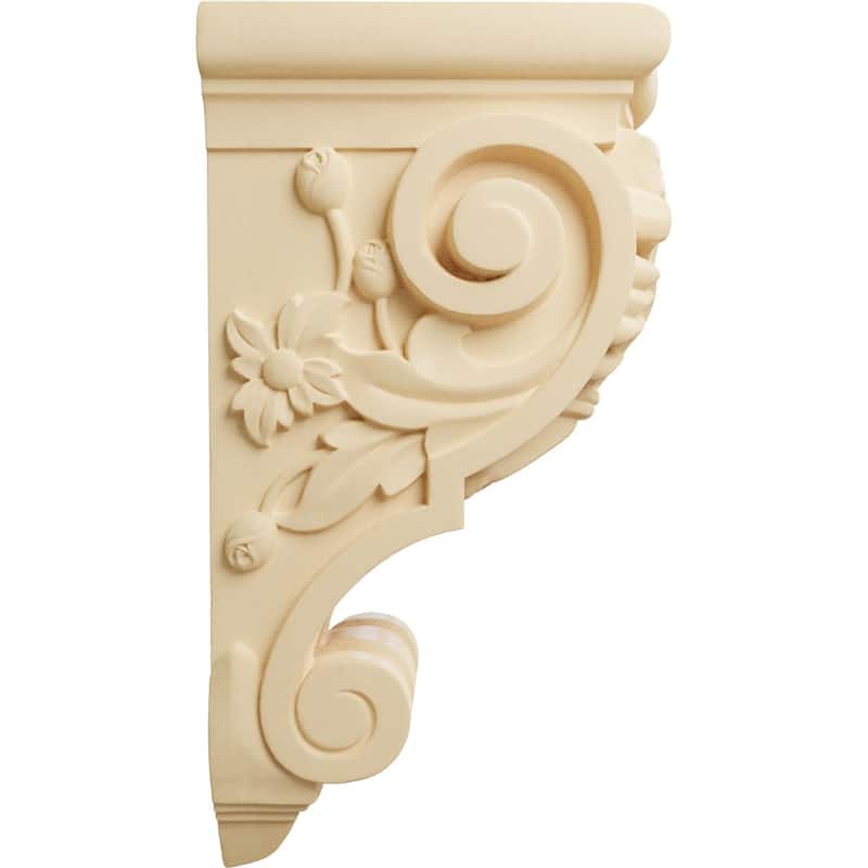Large Floral Corbel