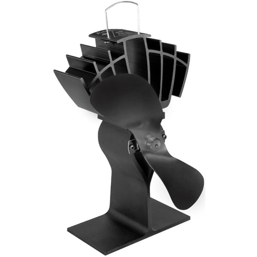 Caframo 810CAXBX Ecofan UltrAir Wood Stove Fan, 125 CFM, Black