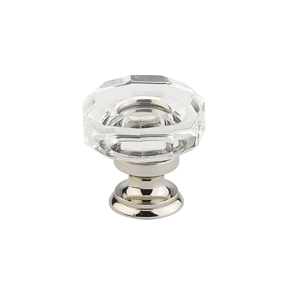 Shop Emtek 86571 Crystal And Porcelain 1 3 8 Geometric Cabinet