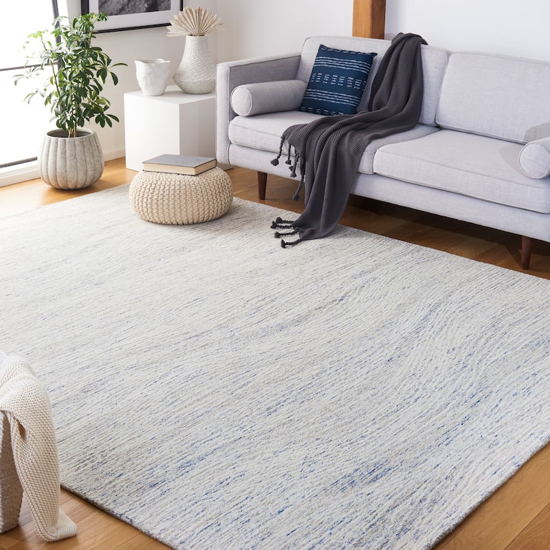 SAFAVIEH Handmade Metro Annarosa Modern Abstract Wool Rug