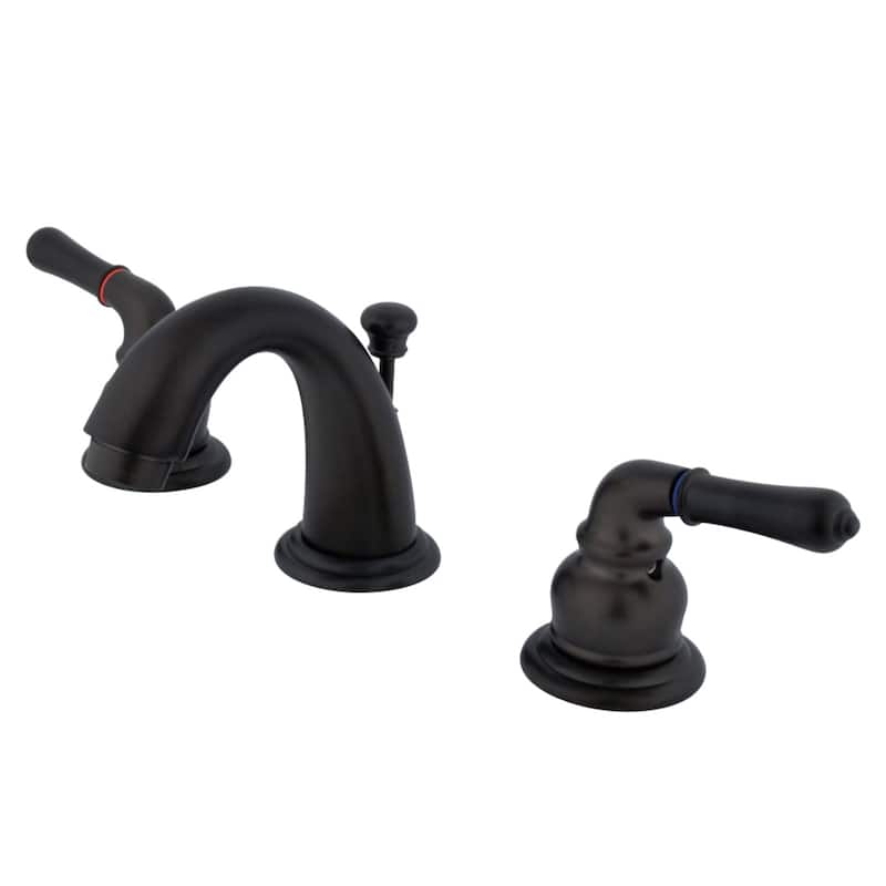 Kingston Brass Magellan Deck Mount Widespread Bathroom Faucet - Oil Rubbed Bronze