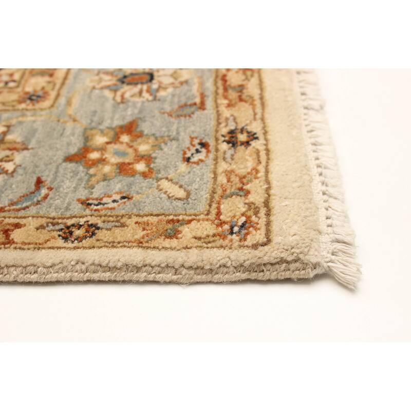 ECARPETGALLERY Hand-knotted Jamshidpour Cream Wool Rug - 4'0 x 6'0
