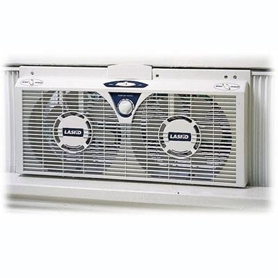 Lasko 2138 8undefined Electrically Reversible Twin Window Fan - Bed Bath u0026  Beyond - 15097599