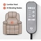 preview thumbnail 23 of 59, Mcombo Electric Power Lift Recliner Fabric Chair with Massage Heat