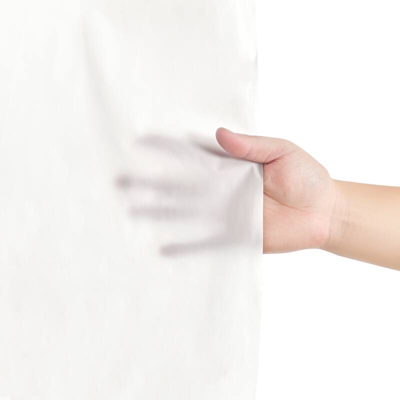 Lush Decor Peva Frosted Mildew Resistant Shower Curtain Liner With Grommets White Single