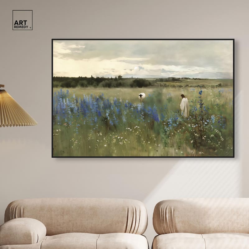 Path of the Shepherd Canvas by Art Remedy