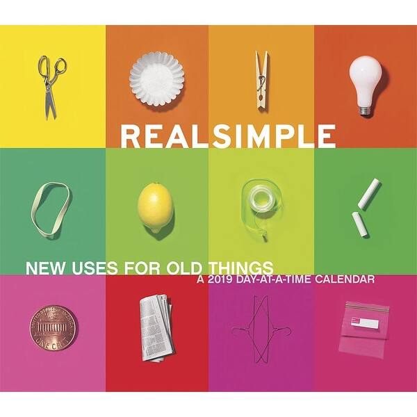 Shop 2019 Real Simple 2019 Desk Calendar Motivation By Trends