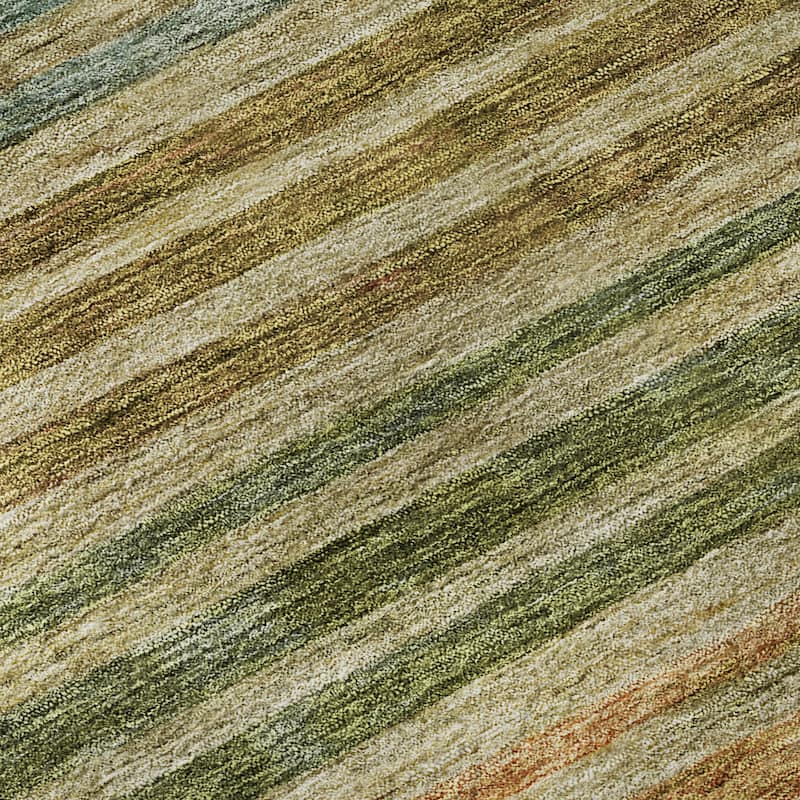 Premium Washable Super Soft Boho Stripes Mayfield Rug