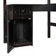 preview thumbnail 9 of 45, Twin Loft Bed with Desk, Drawers, Shelves, and Cabinet - Space-Saving Furniture