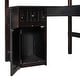 preview thumbnail 25 of 23, Twin Size Wooden Loft Bed with Desk, 2 Drawers, Cabinet, 4 Shelves, Full-Length Guardrail