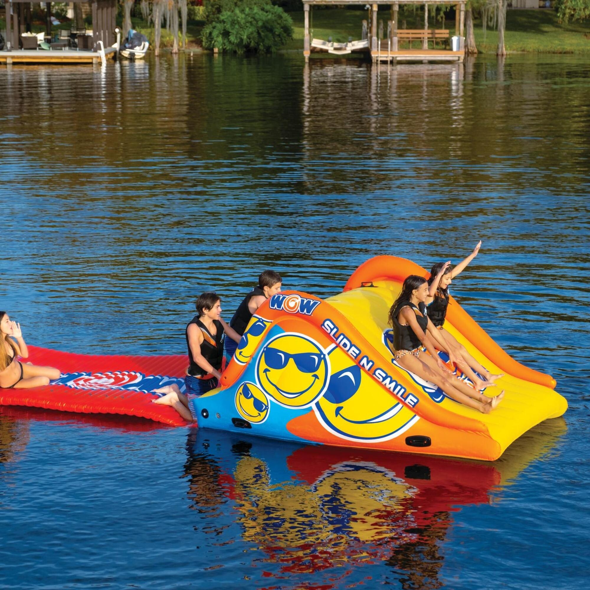 WOW Sports Slide and Water Walkway Slide N Smile Combo (22