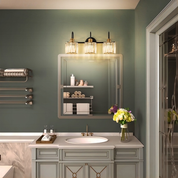 Extended bathroom vanity light sale