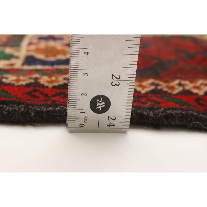 Teimani Burgundy Rug 3'0" x 4'8" - 3'0 x 4'8