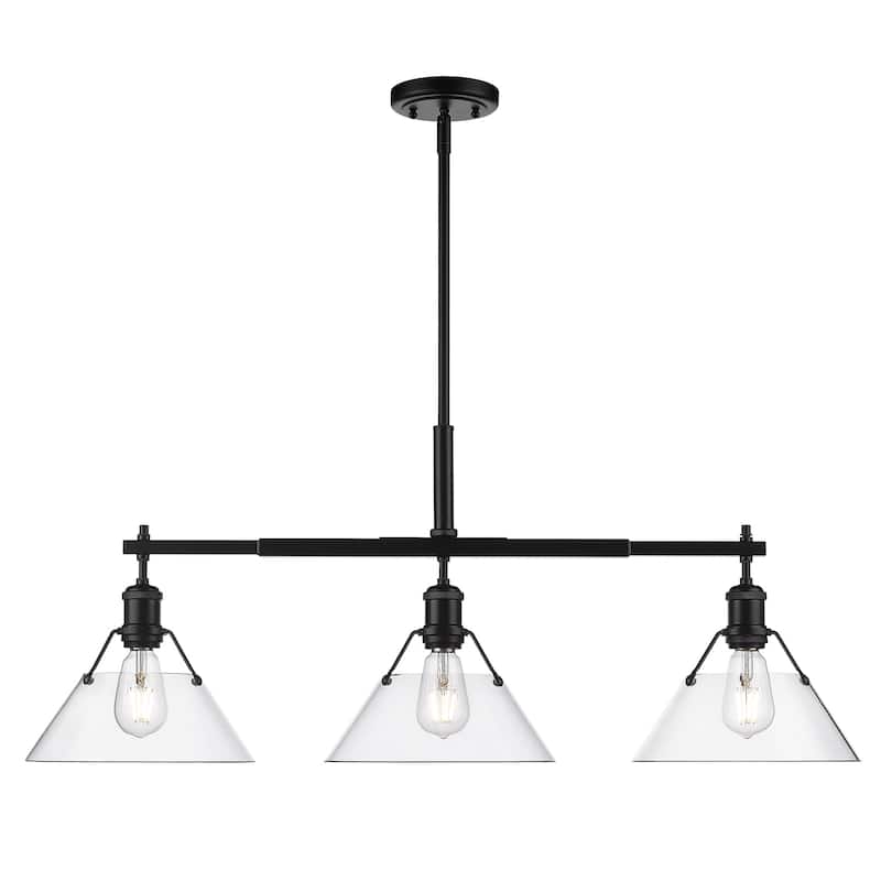 Orwell Linear Pendant - Matte Black