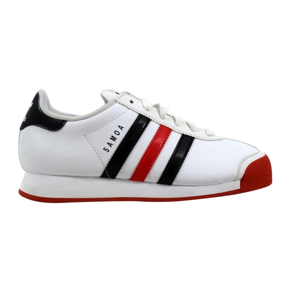 red black adidas samoa