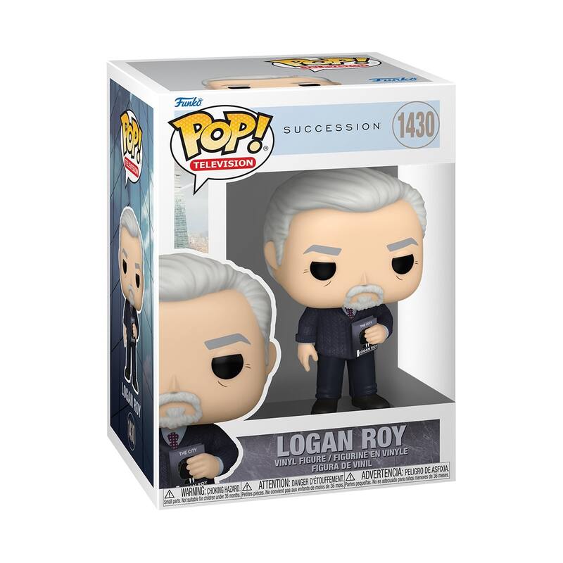Funko POP! Television Succession Logan Roy 3.75" Vinyl Figure (#1430) - Multi-Color