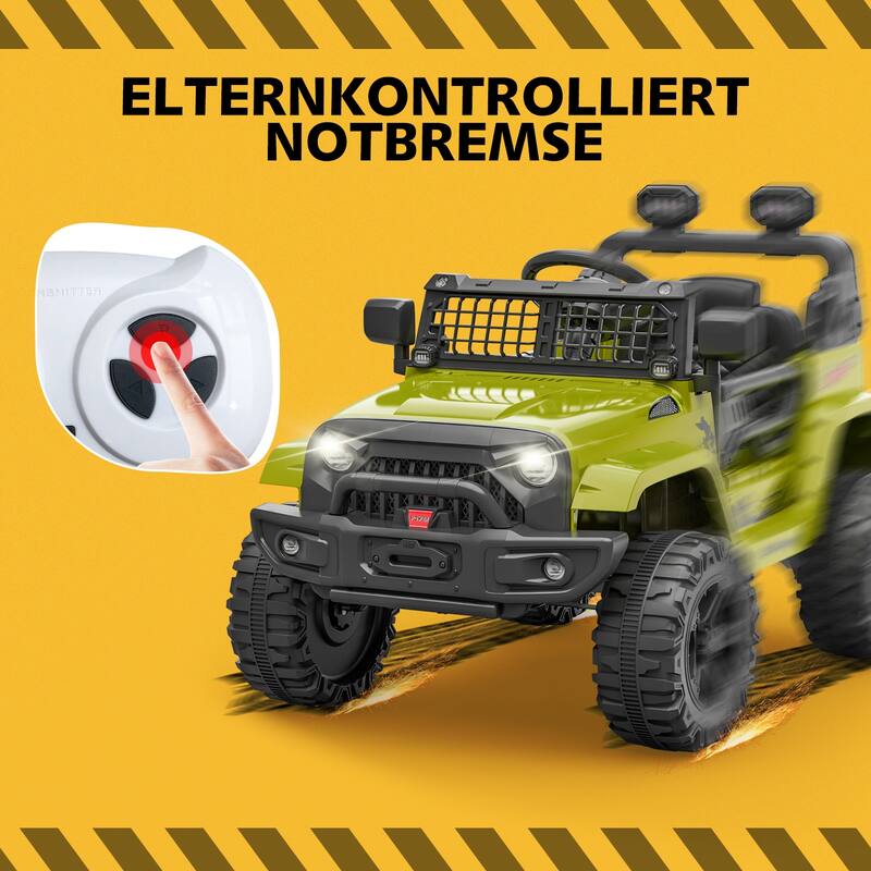 12V Ride Truck Car for Kids Electric Vehicles with Remote Control