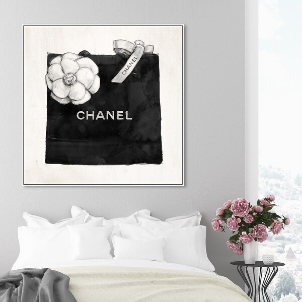 Oliver Gal 'Luxury Shopping Bag' Fashion and Glam Wall Art Framed