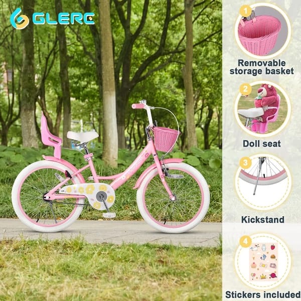 Girls Bike 20 Inch Firmstrong Urban Girl Single Speed Beach - Main Image