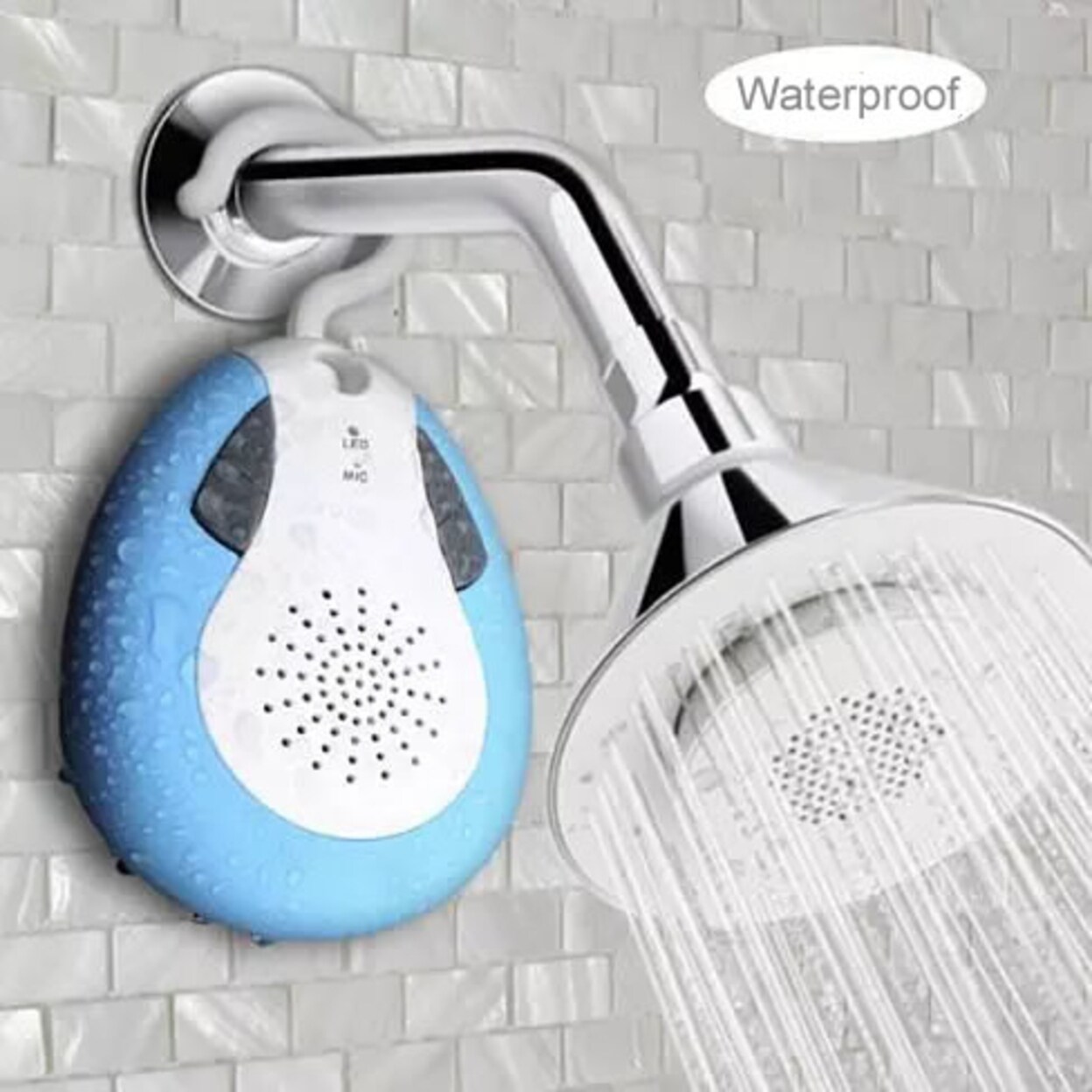 waterproof shower radio
