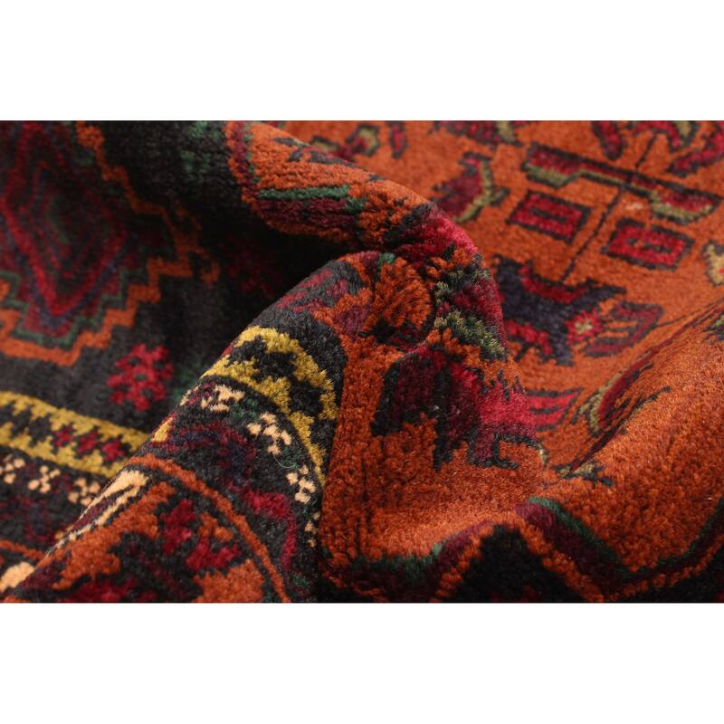 ECARPETGALLERY Hand-knotted Teimani Black Wool Rug - 2'10 x 4'0