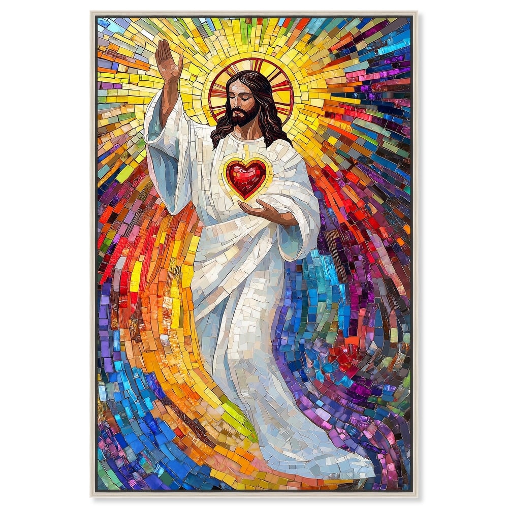 Blocks of Benediction II Canvas by Art Remedy