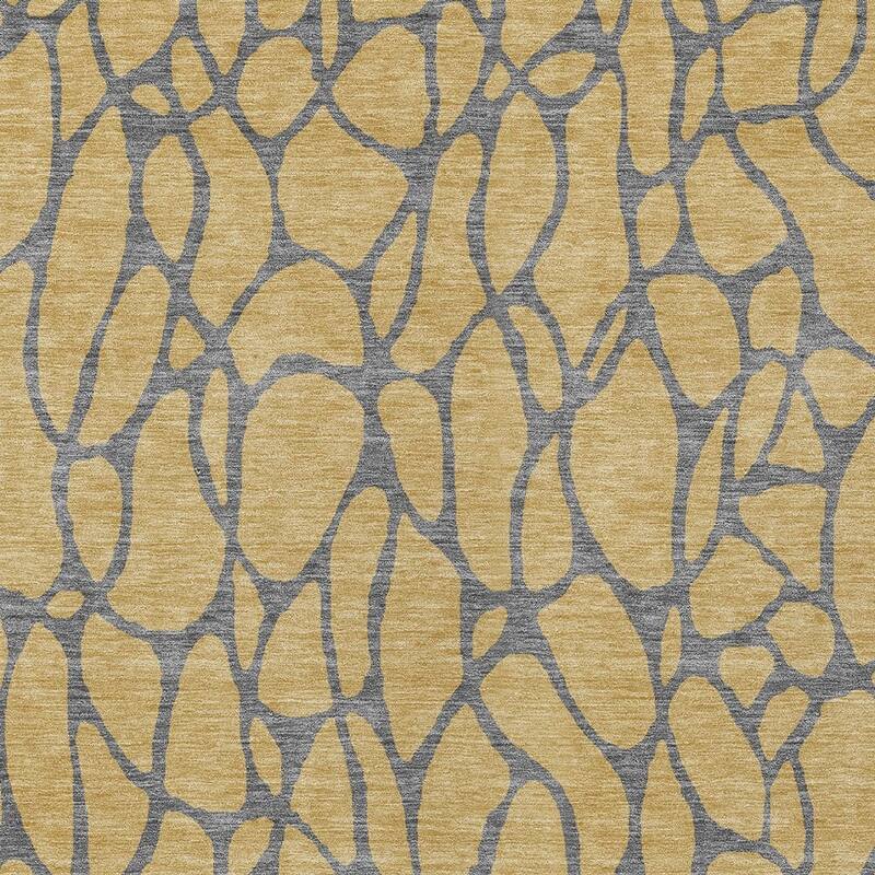 HomeRoots Geometric Transitional Rectangle Outdoor Rug