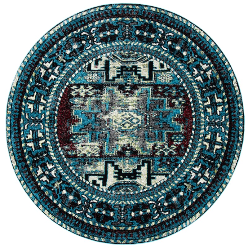 SAFAVIEH Vintage Hamadan Gody Oriental Distressed Rug