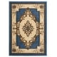 preview thumbnail 45 of 52, Porch & Den Curry Hand-Carved Area Rug 1'10" x 2'8" - Blue