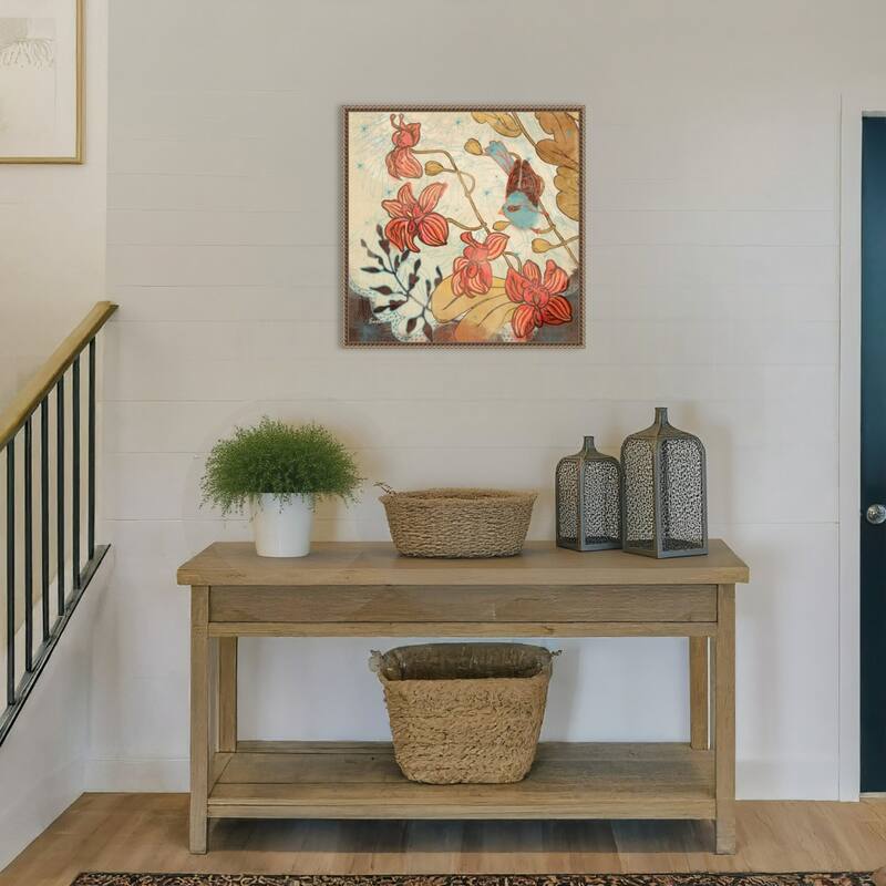 Spice and Whimsy No. 2 by Evelia Designs Framed Canvas Wall Art Print