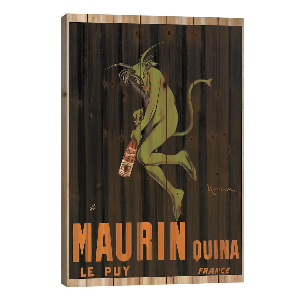 Maurin Quina, 1920 ca Print On Wood by Leonetto Cappiello - Multi-Color