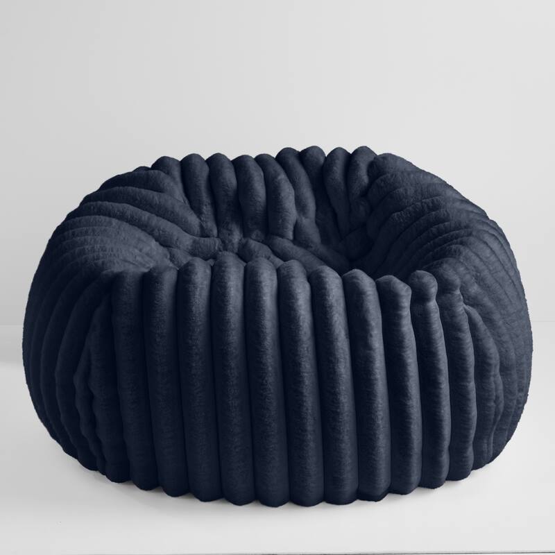 Sorra Home Indoor Faux Fur Bean Bag