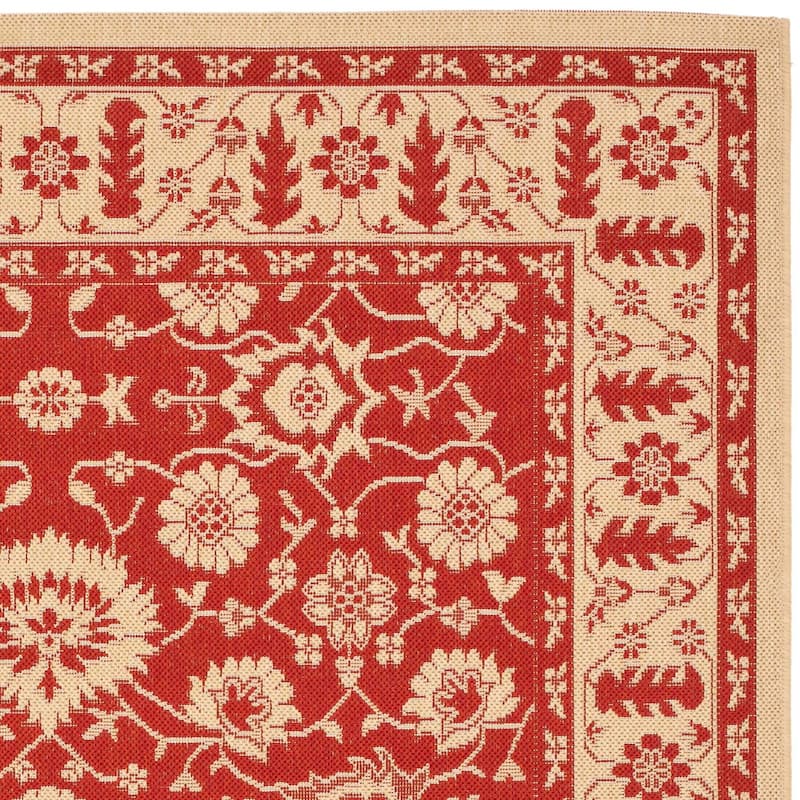 SAFAVIEH Courtyard Felicitas Indoor/ Outdoor Waterproof Patio Backyard Rug