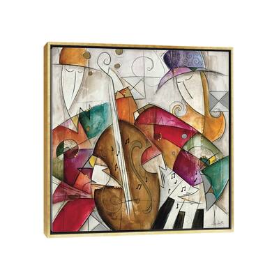 iCanvas "Jam Session II" by Eric Waugh Framed Canvas Print