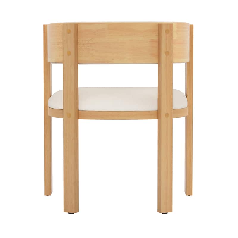 Upholstered Dining Chair Wooden Dining Chairs Set of 4 Modern Dining Room Chair for Kitchen Dining Room