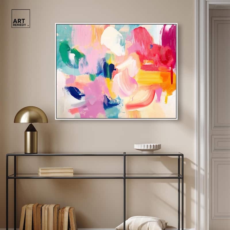 Pigment Play I Canvas by Art Remedy