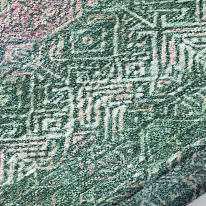 HomeRoots Striped Transitional Rectangle Outdoor Rug