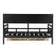 preview thumbnail 36 of 36, Twin Daybed with Drawers & Shelves - Stylish and Functional