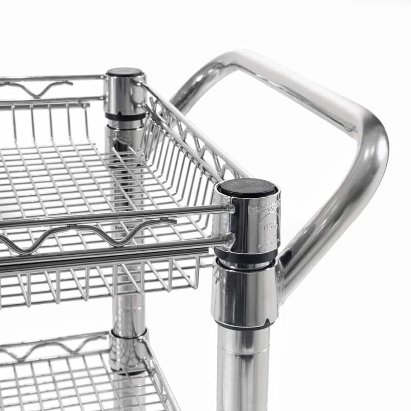 Seville Classics Heavy-Duty Commercial-Grade Utility Cart, NSF Listed