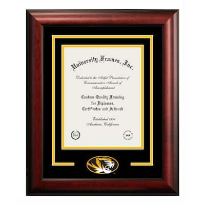 University of Missouri Tigers 8.5w x 11h Spirit Diploma Frame