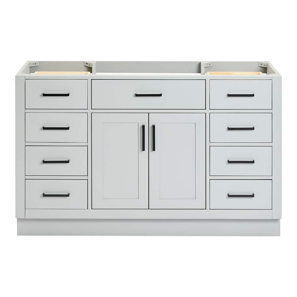 Ariel T054S-BC Hepburn 54" Single Free Standing Vanity Cabinet Only
