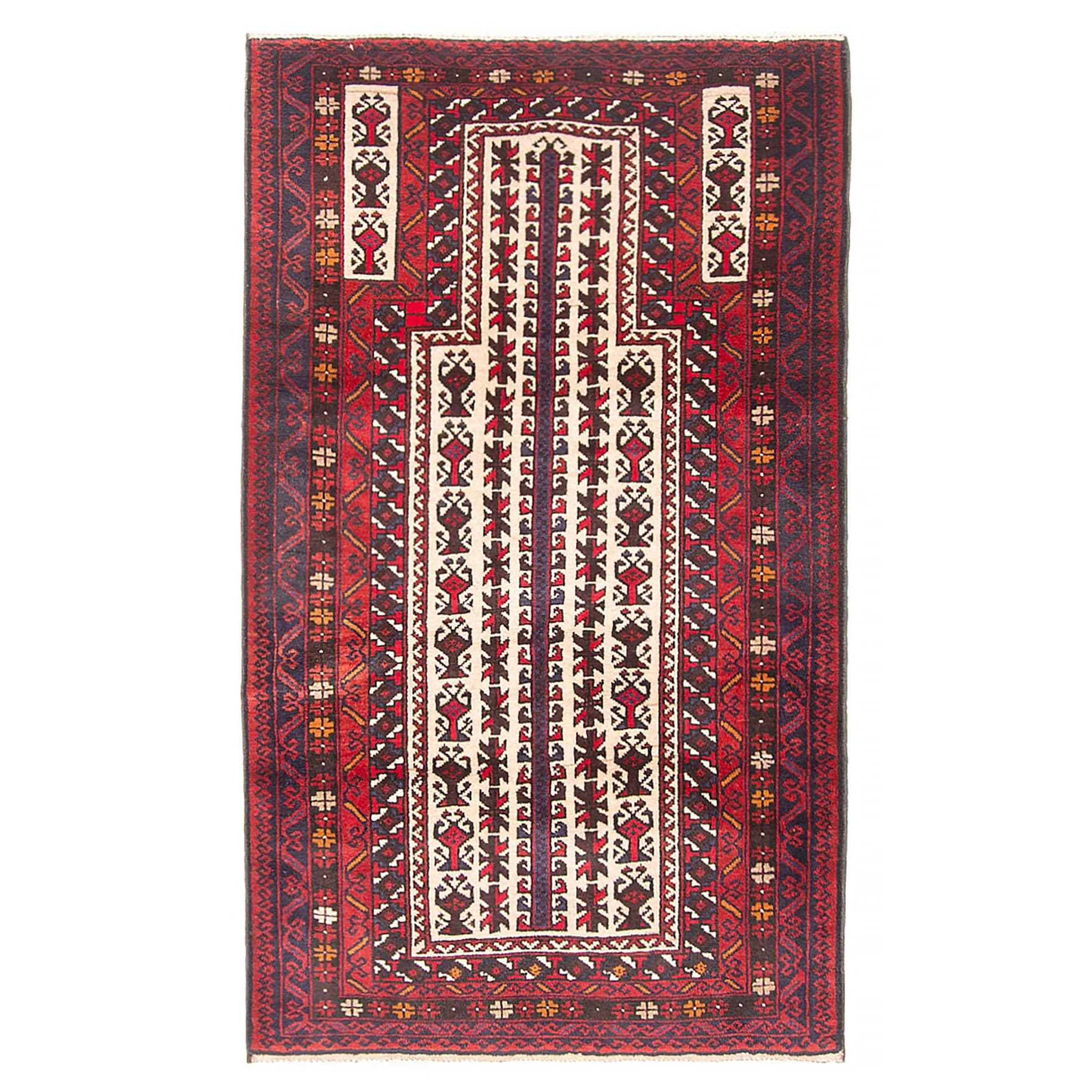 Teimani Beige Rug 3'0" x 5'1" - 3'0 x 5'1