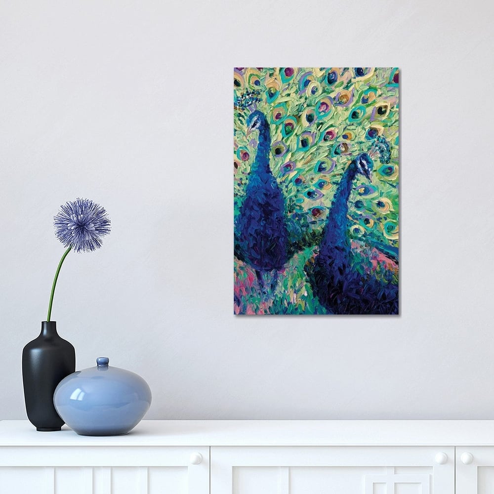 iCanvas "Gemini Peacock" by Iris Scott Canvas Print