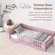 preview thumbnail 31 of 32, Twin Size Floor Bed for Kids with Safety Guardrails and Door and Slats