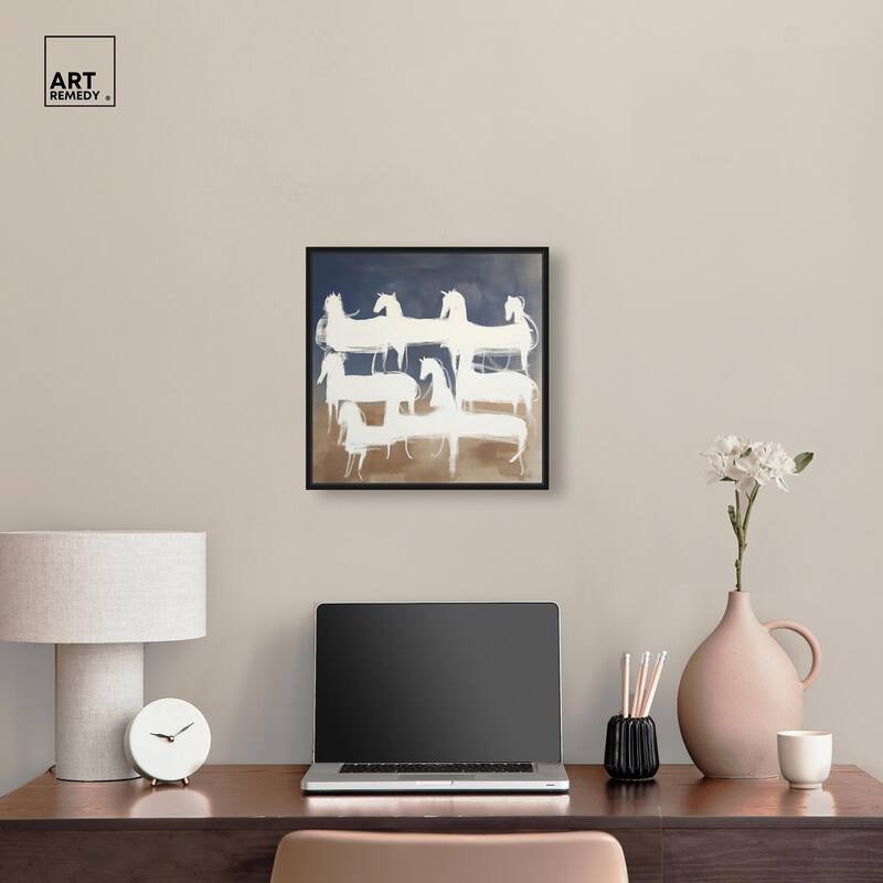 Phantom Herd Canvas by Art Remedy