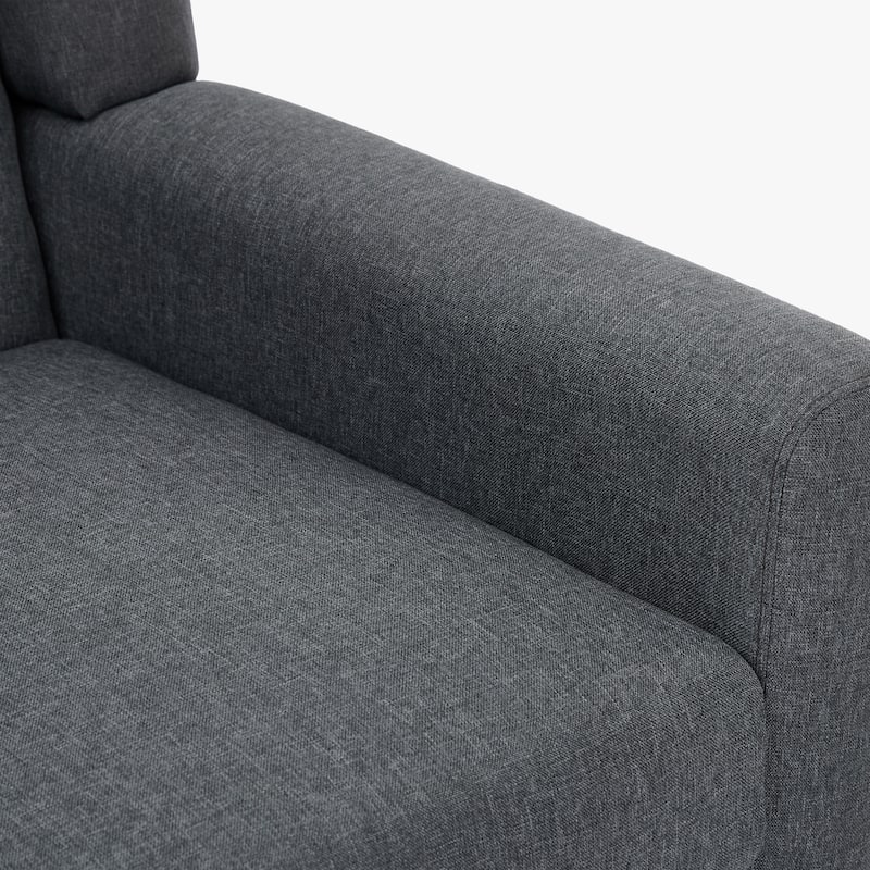 Modern Armchair Upholstered Accent Chair Set of 2