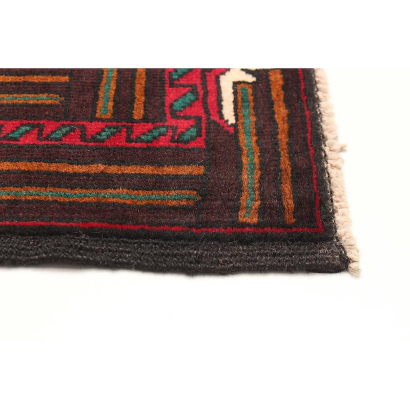 ECARPETGALLERY Hand-knotted Teimani Brown Wool Rug - 3'6 x 6'4